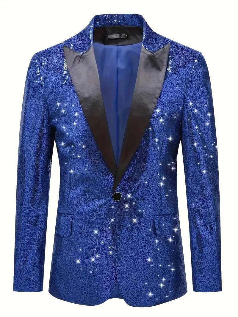 Elegant sequin jacket for men with a modern design Lune London