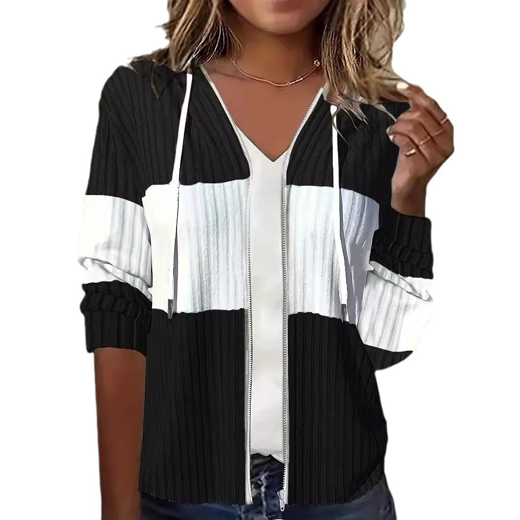 Dame Urbanes zippered vest with hood Lune London