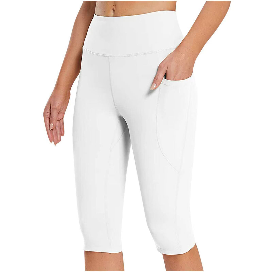 Lune London women's sporty Capri pants with practical side pockets