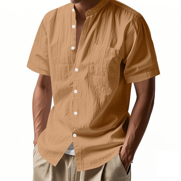 Men Short Sleeve Shirt Lune London