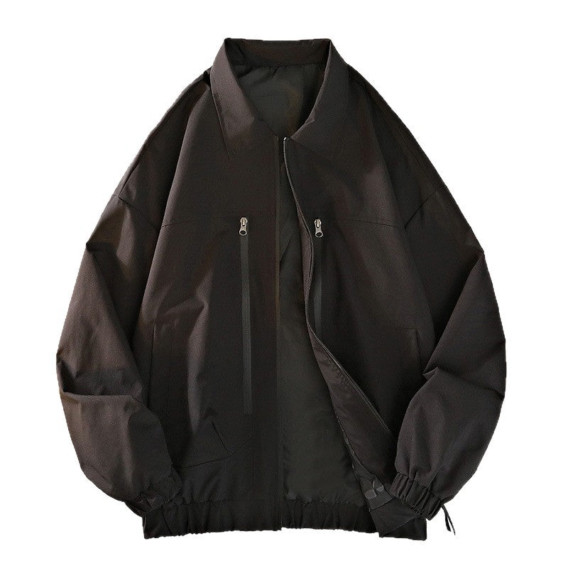 Casual women's jacket with protected zippers Lune London