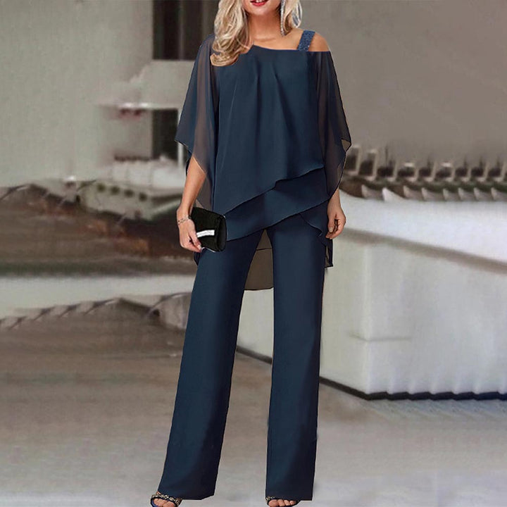 Ladies Chic and Elegant Ruffled Set