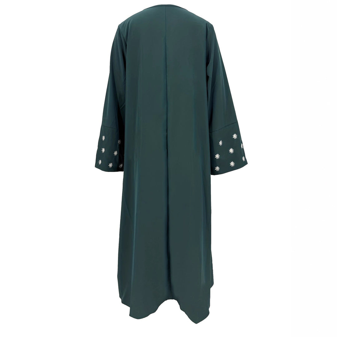 Elegant tunic dress for women with embroidered floral pattern Lune London