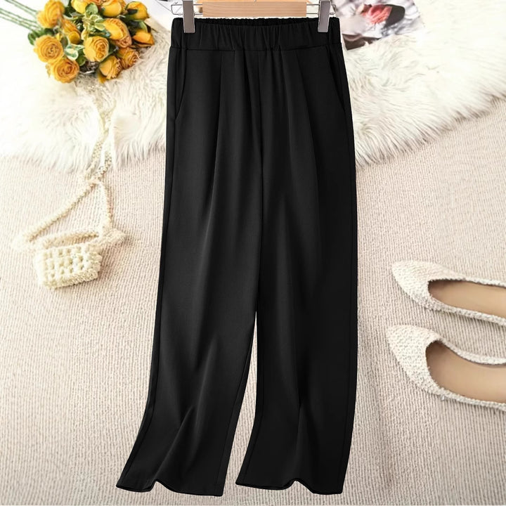 Women Elegant Wide Pleated Pants Lune London