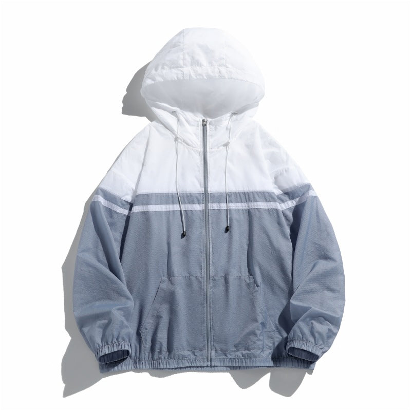 Women's functional transition jacket with adjustable hood and breathable inserts Lune London