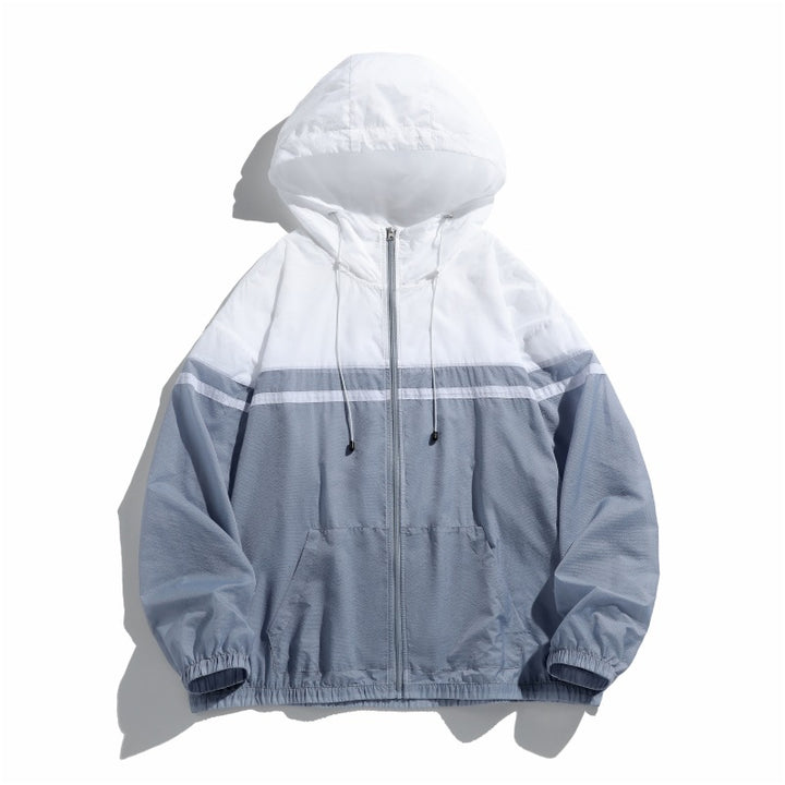 Women's functional transition jacket with adjustable hood and breathable inserts Lune London