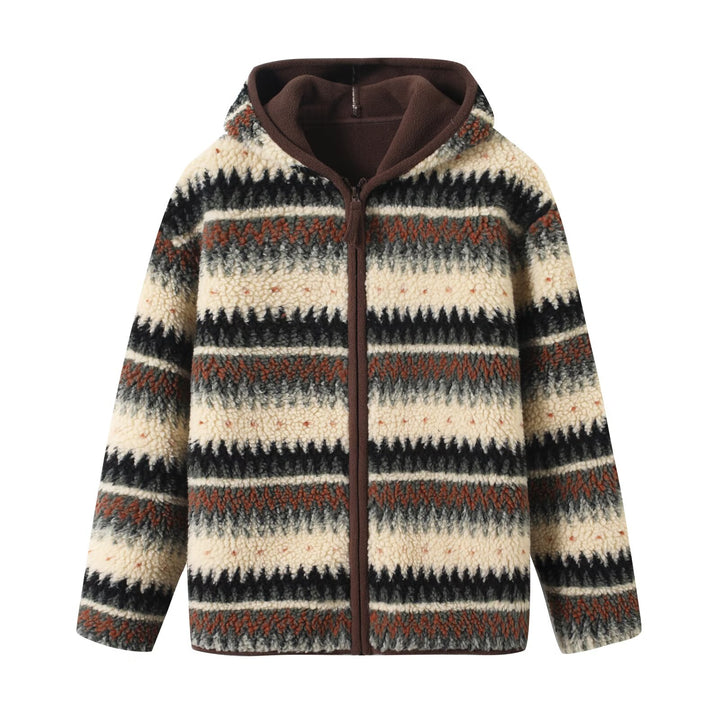Veste en polaire confortable pour femmes avec motif tendance Chic & Stil