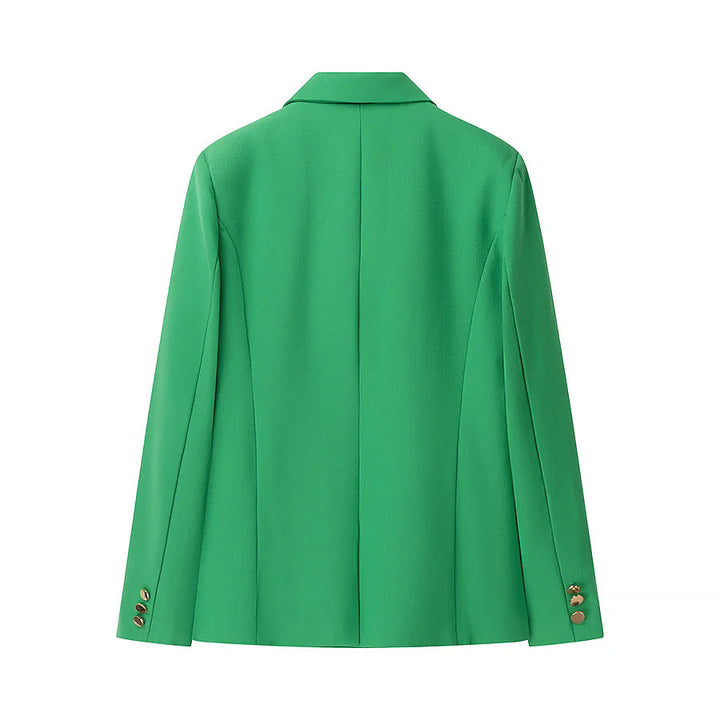 Elegant blazer jacket for women with textured design and practical pockets Lune London