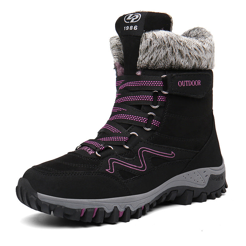Waterproof winter boots for women with insulated lining Lune London