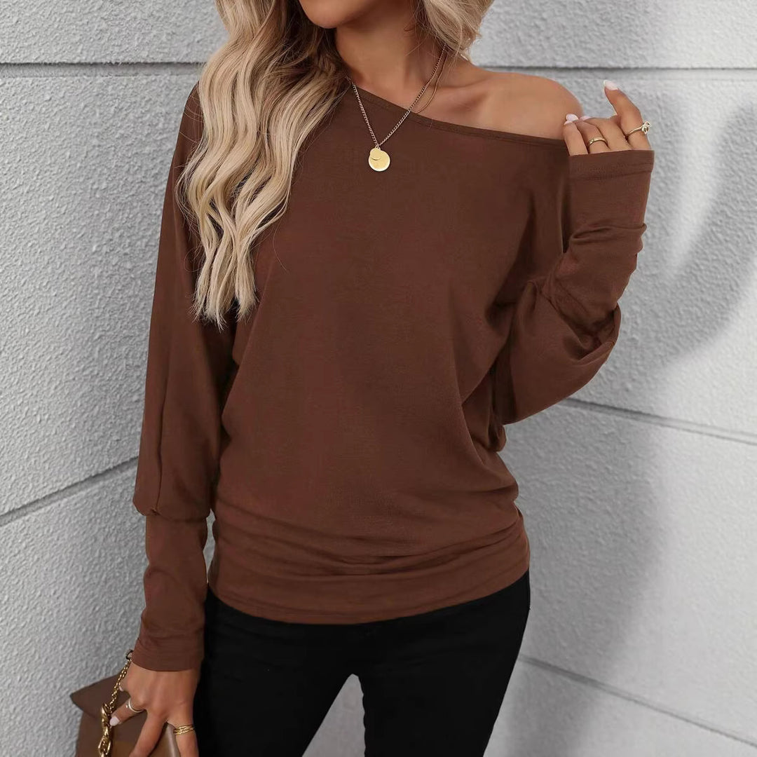 Chemise décontractée pour femmes à manches longues avec coupe ample et silhouette élégante Chic & Stil