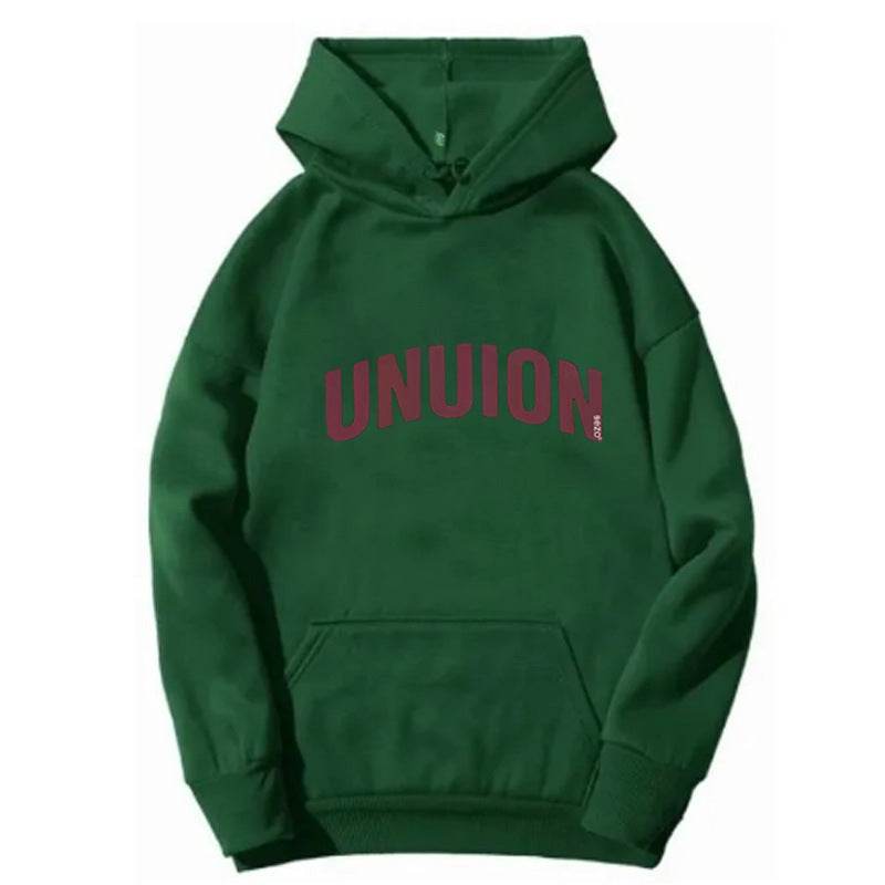 Women's hoodie with modern lettering Chic & Stil 1772612799