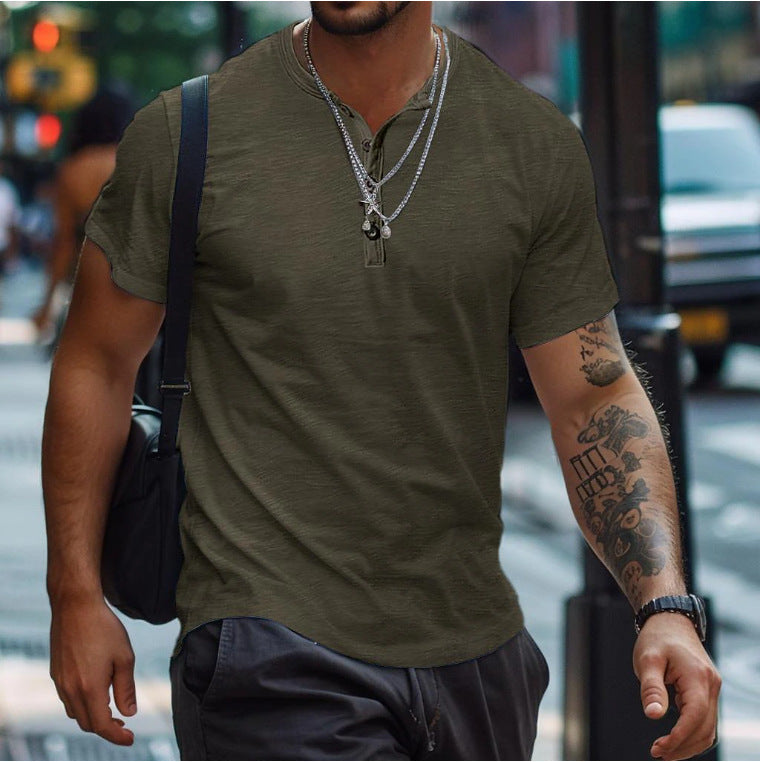Lune London men's casual fine knit polo shirt