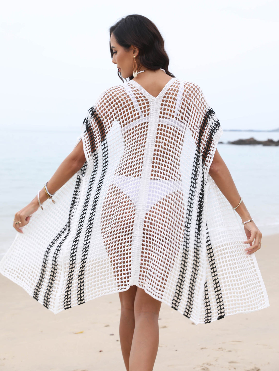 Ladies Knit Pareo Kaftan Lune London