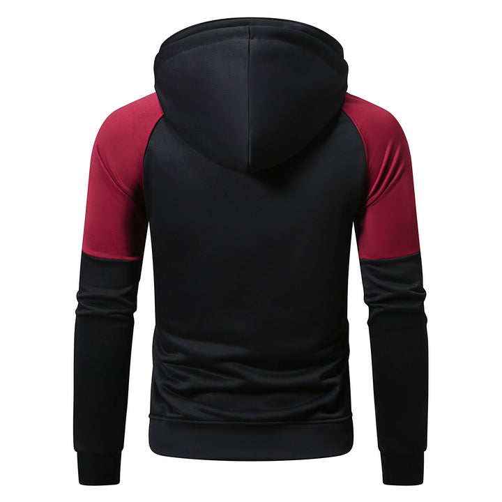 Sporty hoodie for men with a unique color block design Lune London