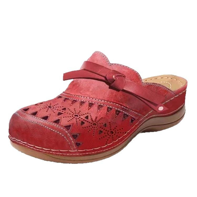 Ladies Decorative Clogs Chic Neckline and Style