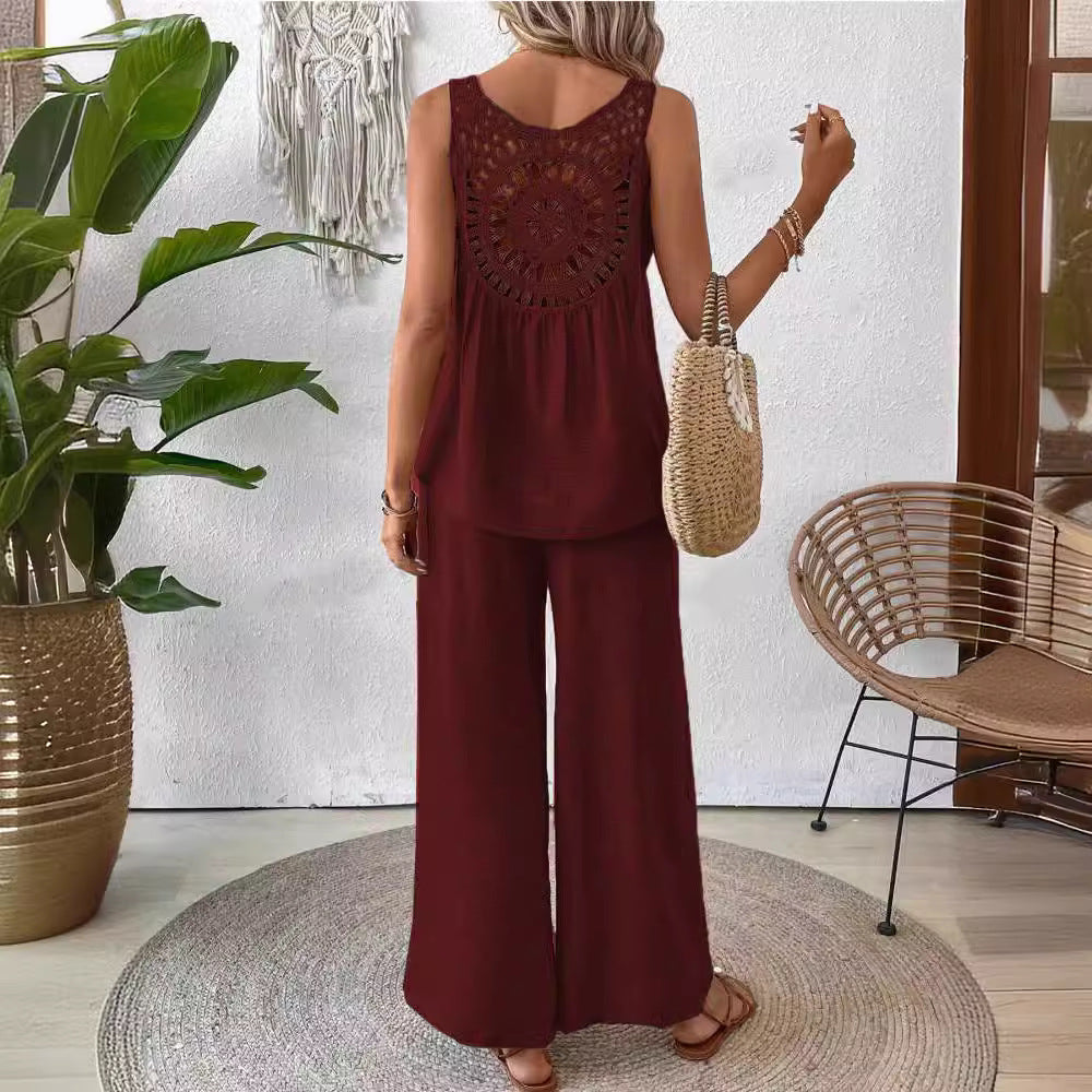Ladies loose casual jumpsuit Lune London