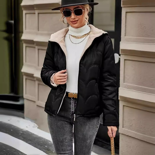 Women's winter coat space-saving and warm Lune London