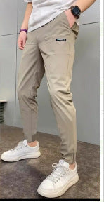 Leisure pants for men with practical pockets and elastic waistband Lune London