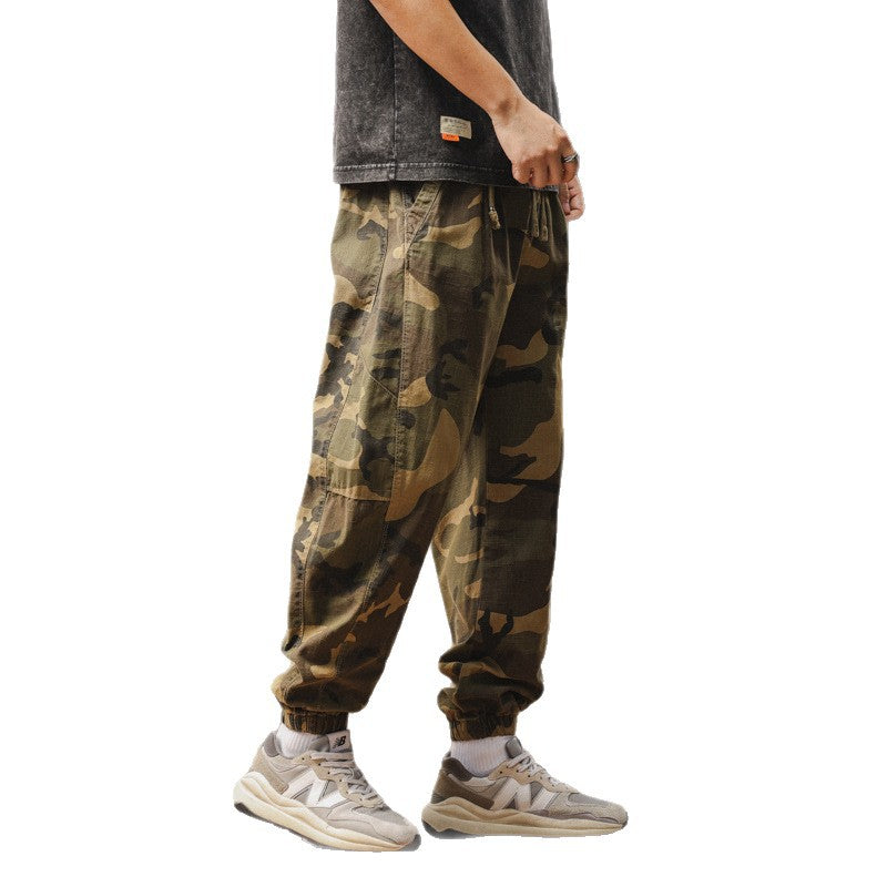 Pantalon de jogging camouflage décontracté pour hommes Lune London