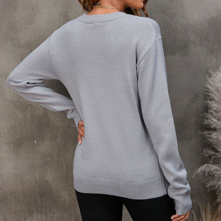 Pull designer pour femmes avec lettrage Chic & Stil