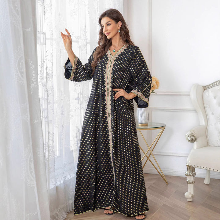 Kaftan dress for women with elegant lacing and a sleeveless design Lune London