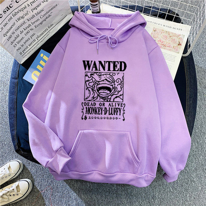 Women's hoodie with creative graphic design and cozy inner lining Chic & Stil