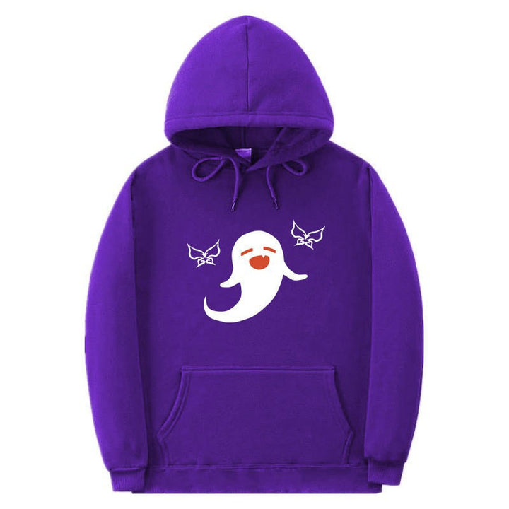 Women's Hoodie with Playful Ghost Design Chic & Stil