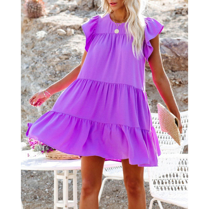 Ruffled dress for women Summer Lune London