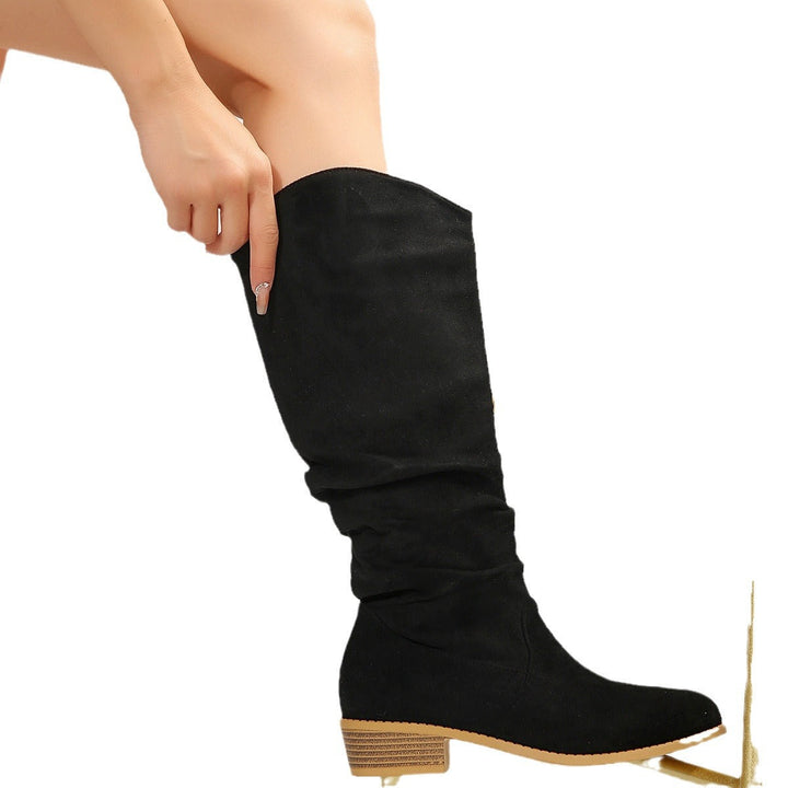 Lune London | Women's Over-the-Knee Boots with Fashionable Design and Comfortable Block Heel
