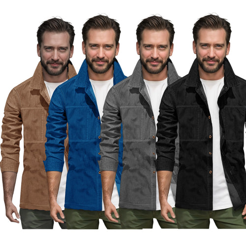 Casual utility jacket for men with practical pockets and stylish cut Lune London
