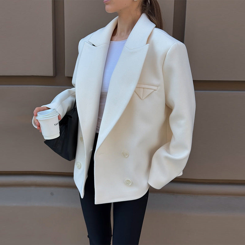 Oversized wool blazer for women Lune London