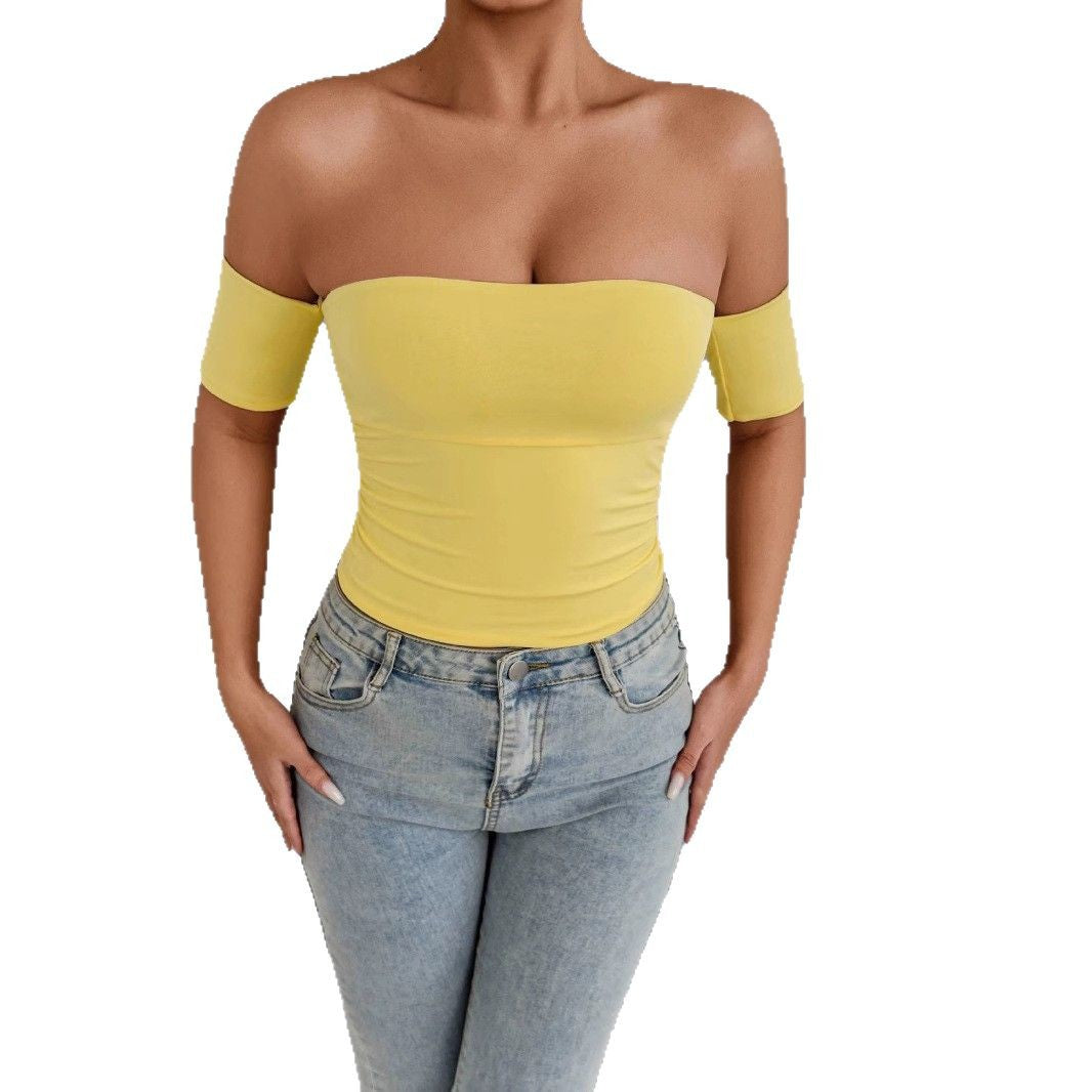 Women Off-Shoulder Body with figure-hugging cut Lune London