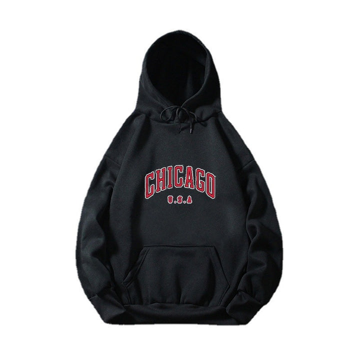 Women’s hoodie with urban Chicago print Chic & Stil