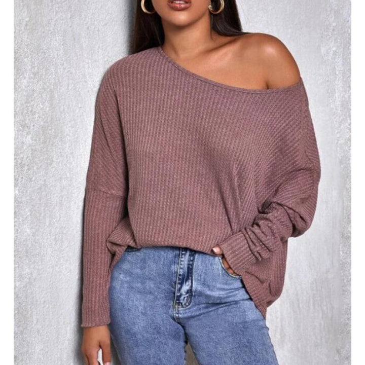 Pull en tricot surdimensionné pour femmes Chic & Stil