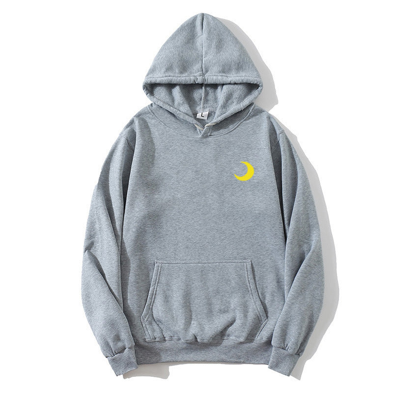 Women's hoodie with cute moon motif Chic & Stil