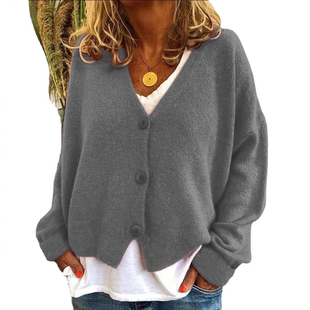 Women cozy knit vest with buttons and modern cut Lune London