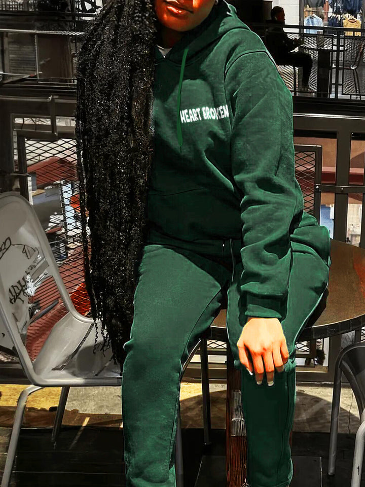 Hooded set for women with innovative bear pattern Lune London