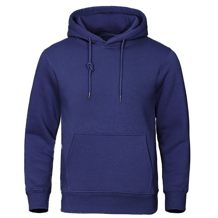 Men's hooded sweatshirt with soft inner lining and stylish details Lune London