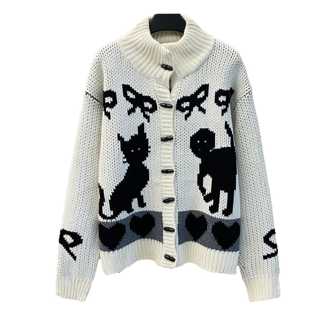Cardigan pour femmes avec motif animal Chic & Stil