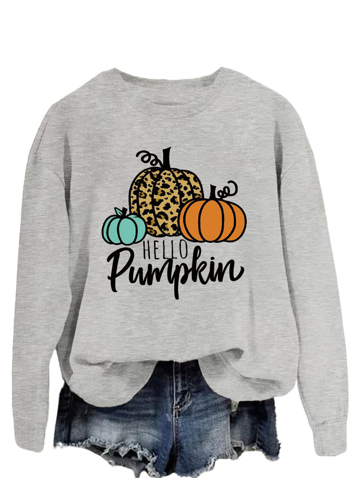 Sweat-shirt pour femme avec motif automnal créatif et coupe décontractée Chic & Stil