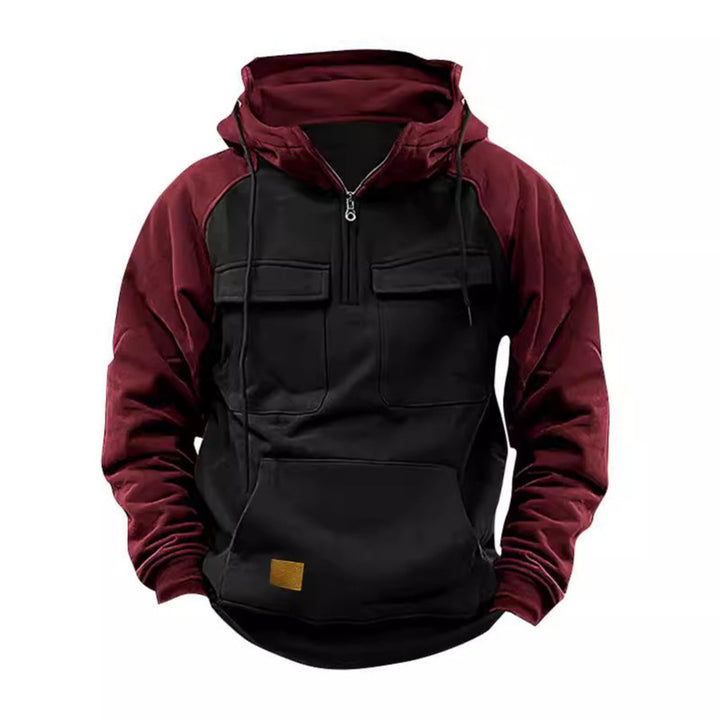 Men's functional hoodie with practical pockets and innovative design Lune London