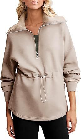 Casual hoodie for women with practical cord adjustment Lune London