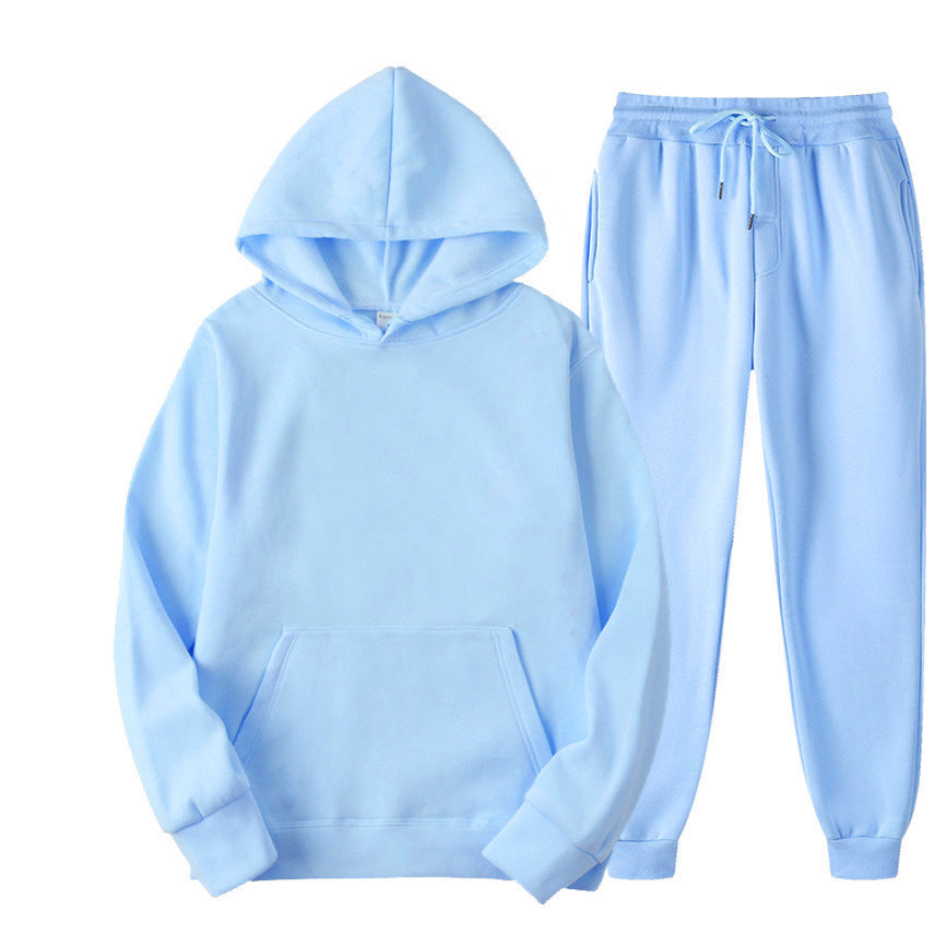 Women comfortable tracksuit set with kangaroo pocket and practical cuffs Lune London