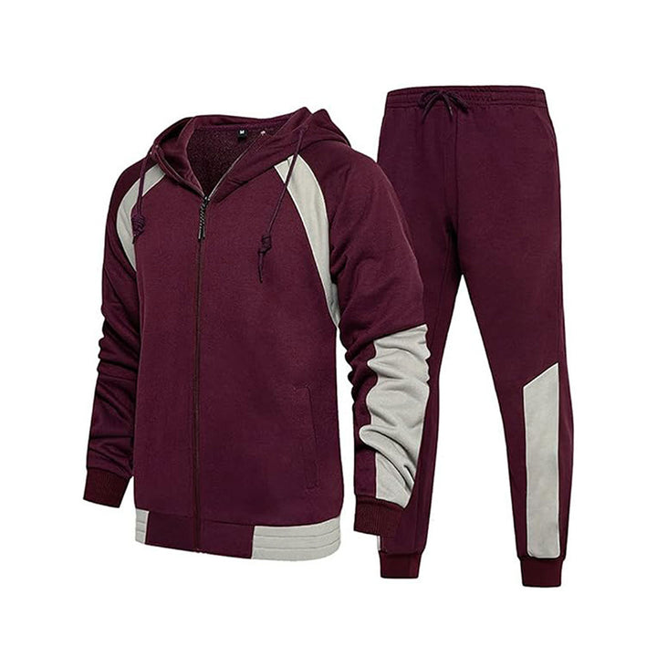 Men's sports top with functional zipper and elastic cuffs Lune London