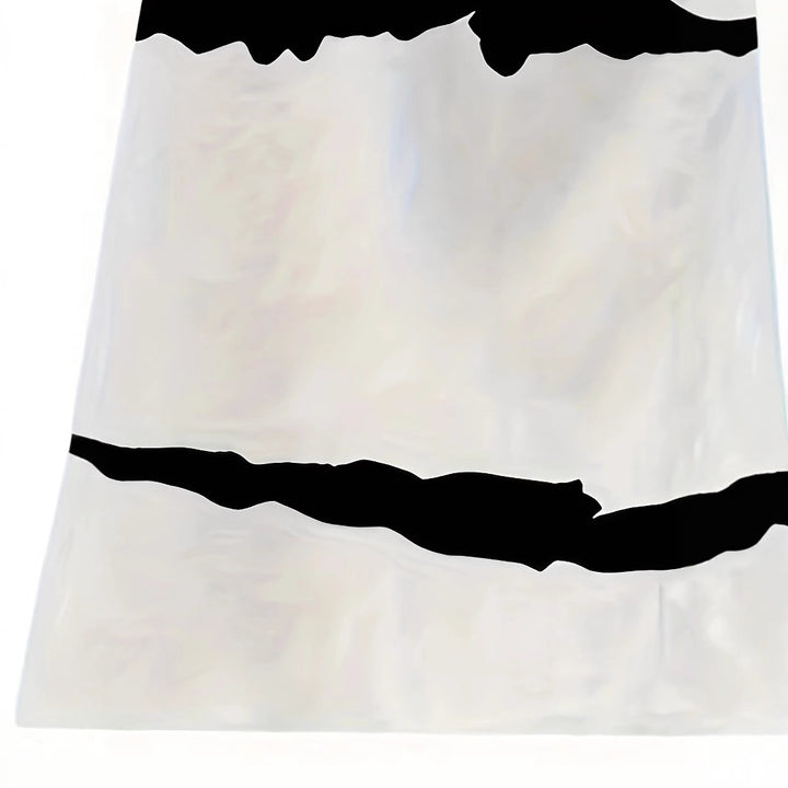 Summer wide-leg pants for women with elastic waist and trendy striped pattern Lune London