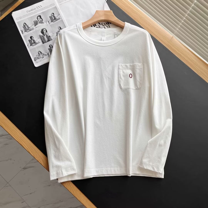 Chemise à manches longues pour femmes avec design rayé et poche poitrine Chic & Stil