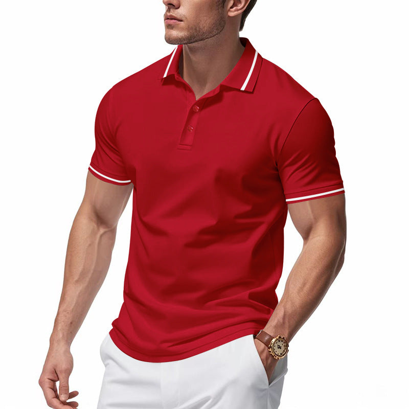 Sporty cotton polo for women with a modern cut and contrasting details Lune London