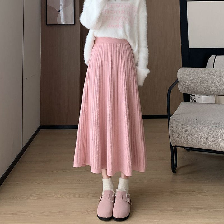 Jupe maxi plissée pour femmes Chic & Stil