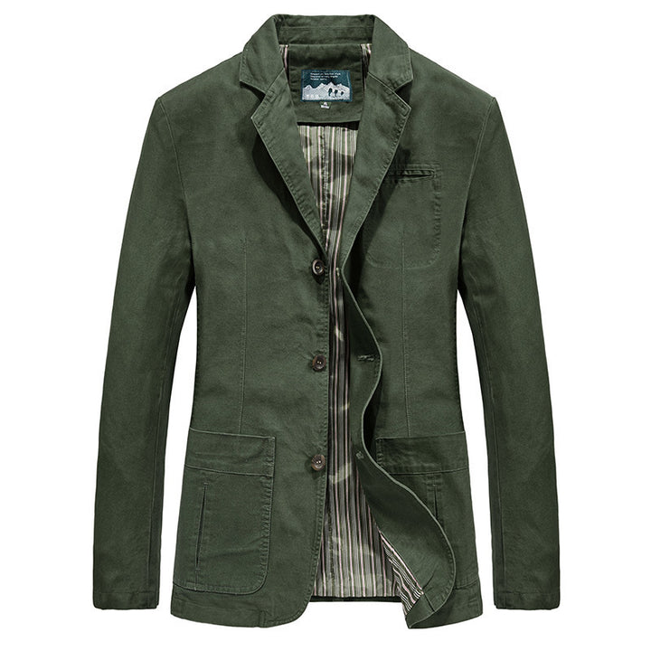 Blazer Chino pour hommes au design moderne et avec des poches pratiques Lune London