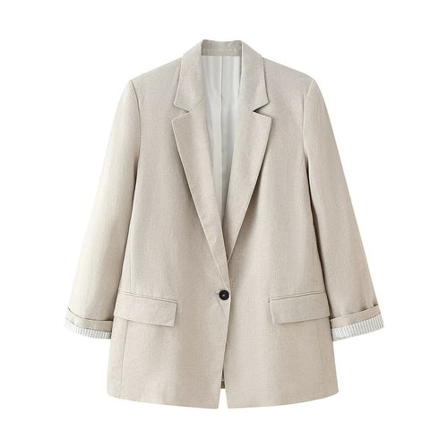 Woman Oversized Chic Blazer Jacket